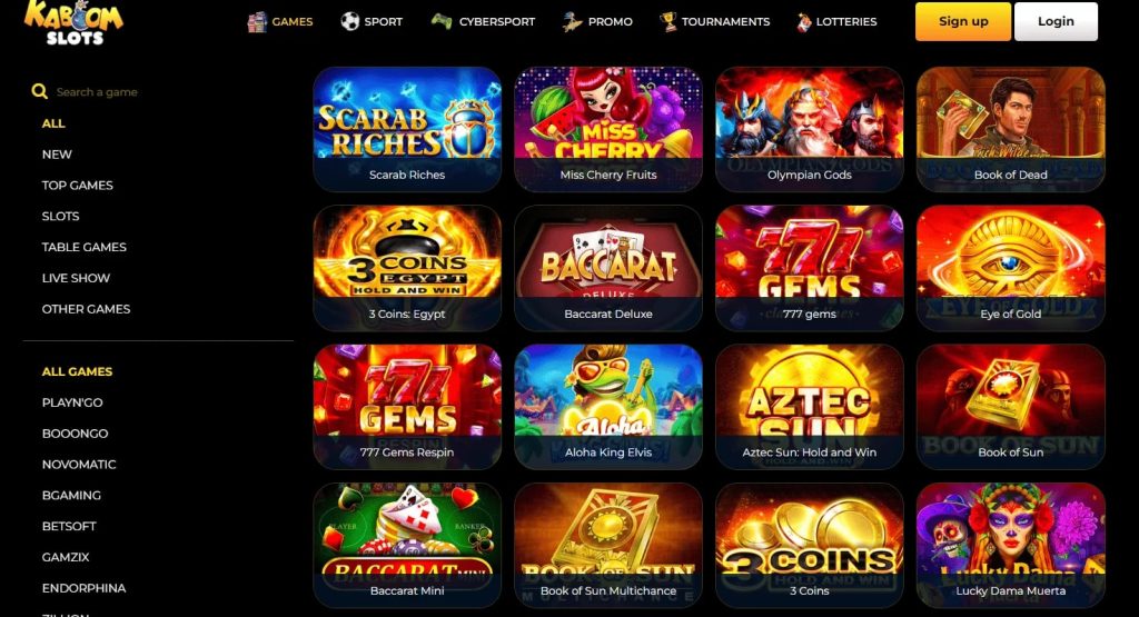 Kaboom Slots Casino