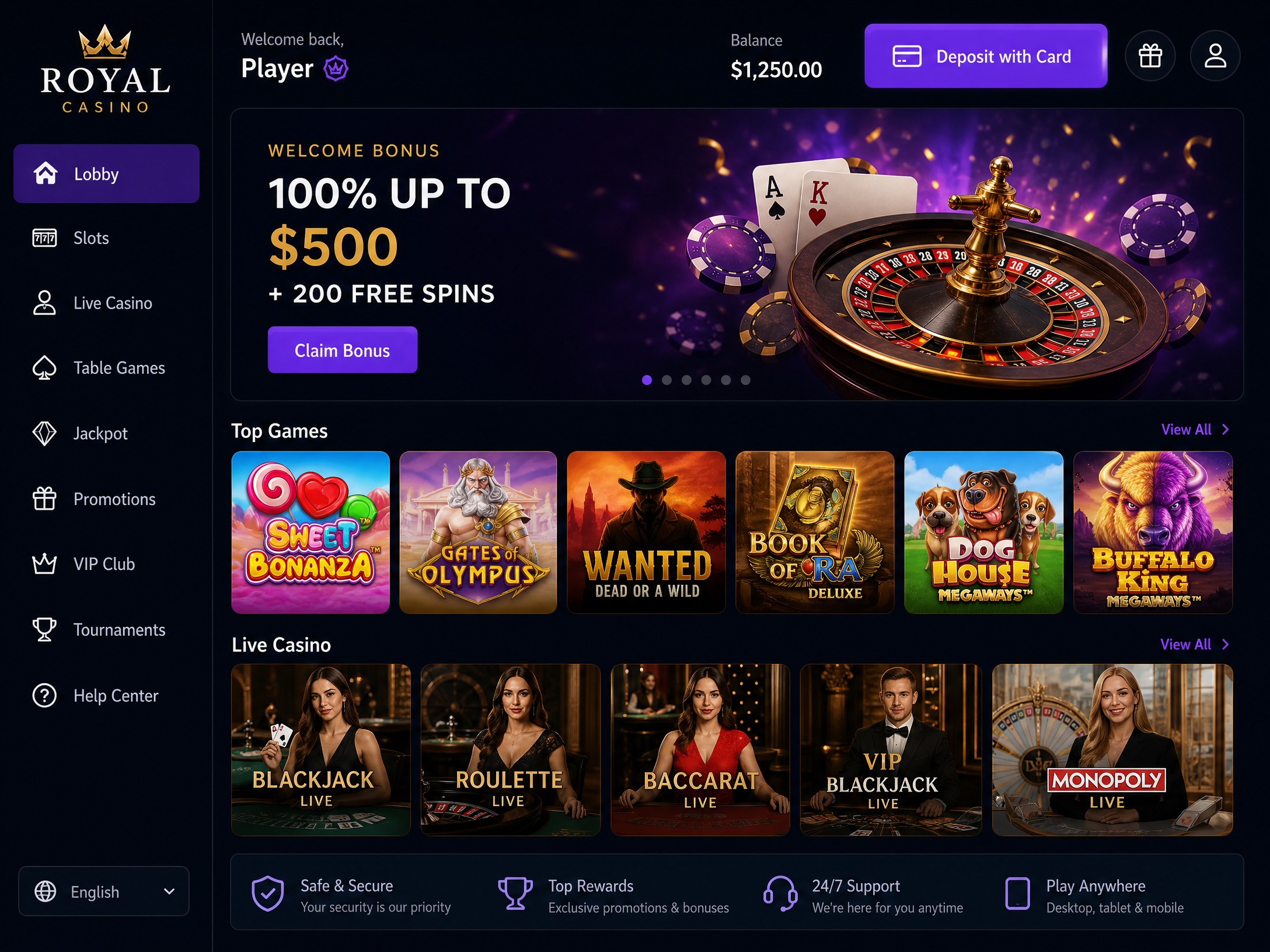 Goldenbet Live Dealer Table and Croupier Action