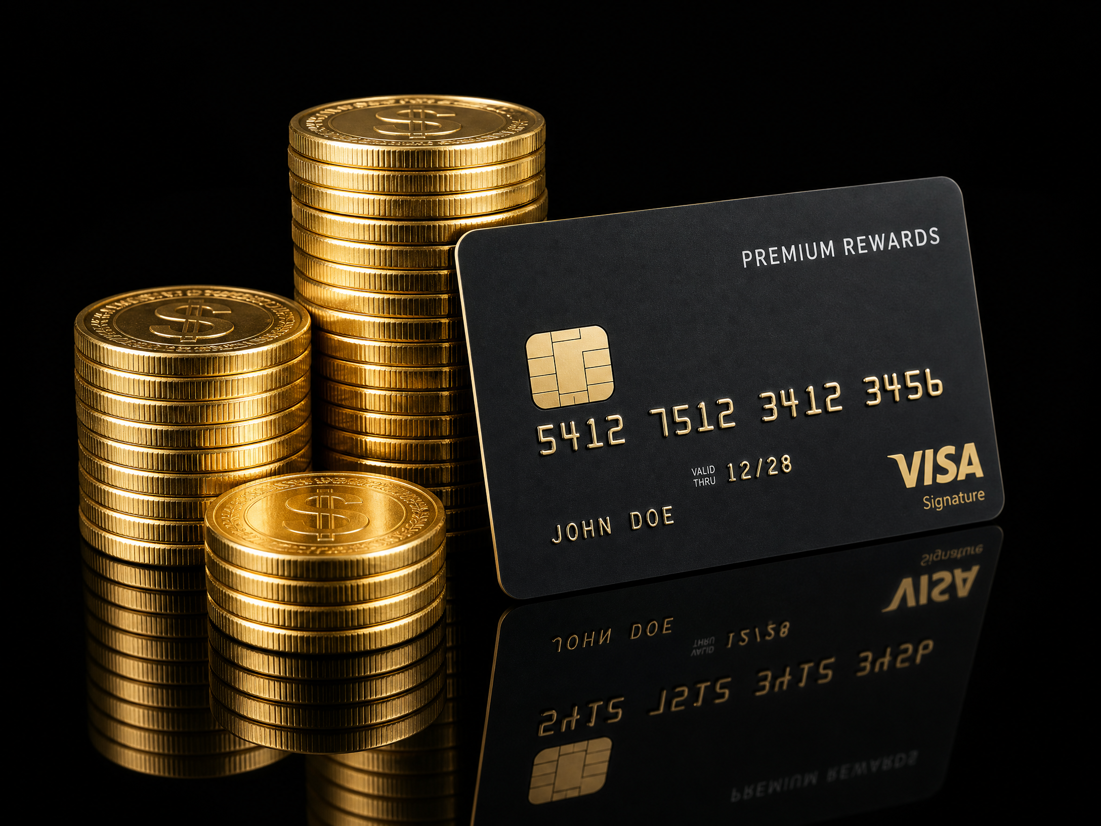 Credit Card Casino Bonuses Illustration